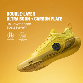【WAY OF WADE 12】LI-NING WOW 12 รองเท้ากีฬาบาสเก็ตบอลผู้ชาย ABAV085 Legit Official Store