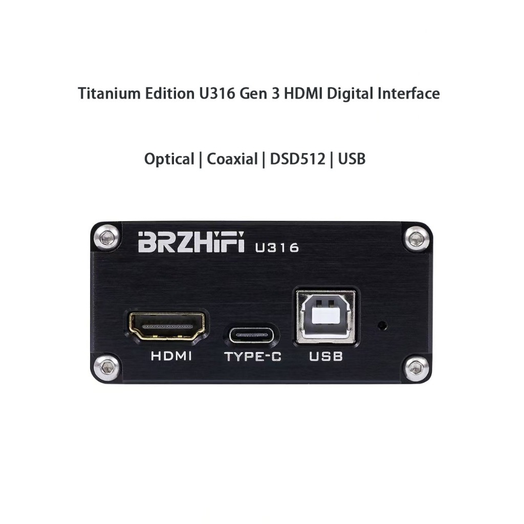 XMOS XU316 ไทเทเนียม USB ถึง Coaxial Optical SPDIF อินเทอร์เฟซดิจิตอล Gen 3 HDMI DSD512 PCM 384kHz H