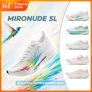 【361 Degrees】Mironude SL | สต็อกไทย ส่งไวทันที รองเท้าวิ่ง รองเท้ากีฬา รองเท้าฝึกซ้อม Running Shoes น้ำหนักเบา ลดแรงกระแทก ระบายอากาศ มาราธอน ไม่มีแผ่นคาร์บอน Unisex ผู้ชาย ผู้หญิง 672622220
