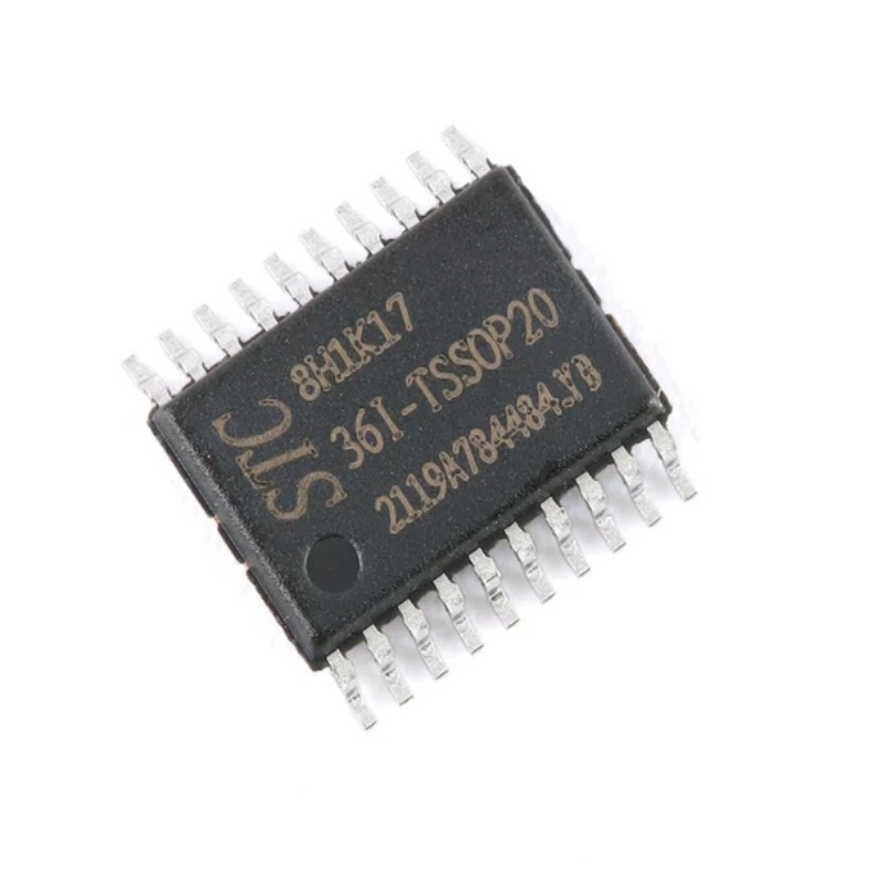 ชิปไมโครโฟน STC8H1K17-36I-TSSOP20 8051 ชิ้นส่วนแผงวงจร