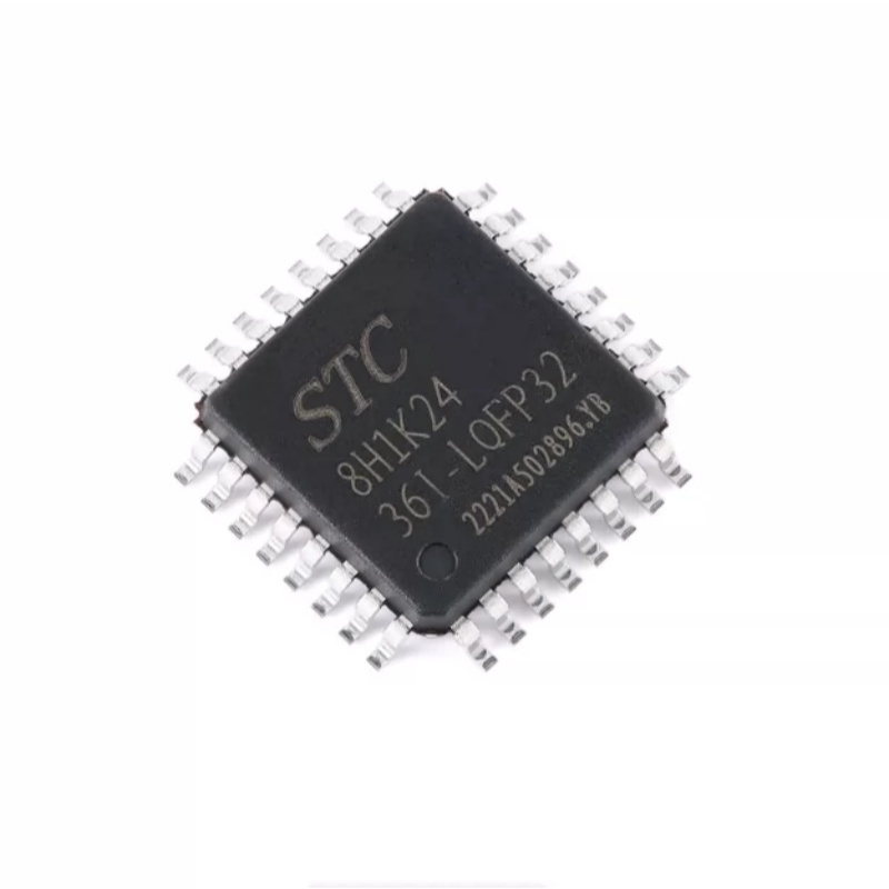 ชิปไมโครโฟน STC8H1K24-36I-LQFP32 8051 ชิ้นส่วนแผงวงจร