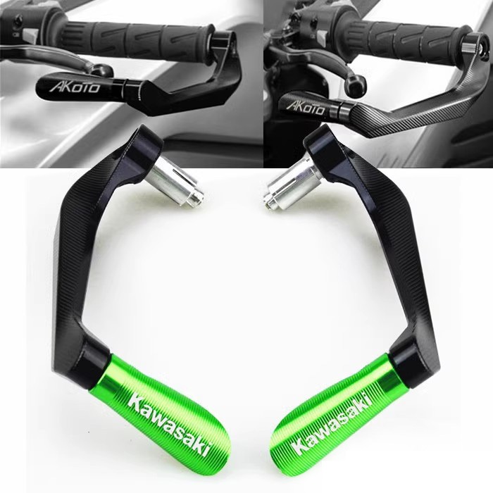 สําหรับ Kawasaki Z1000 ZX10R ZX6R Z650 Z900 Z750 Z800 รถจักรยานยนต์ CNC Handlebar Grips Guard คลัทช์