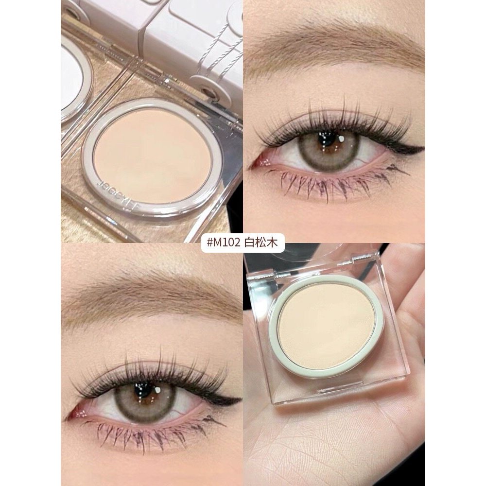 Joocyee อายแชโดว์ขาวดํา สีดําสําหรับอายไลเนอร์ แมท ไวท์ ไฮไลท์ ไบรท์เทนนิ่ง M101 M102