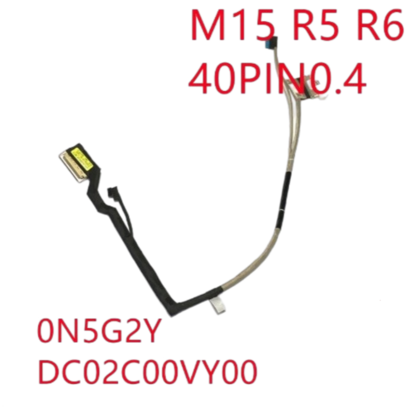 สายหน้าจอ LCD สําหรับ Dell Alienware M15 R6 R5 240Hz 360Hz 0N5G2Y DC02C00VY00