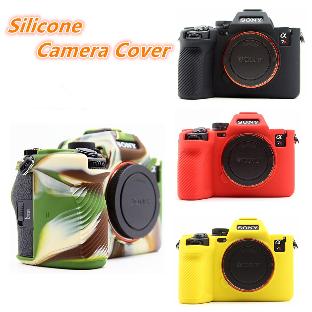 A7R6 A7S3 A7RVI A7SIII ซิลิโคนเกราะผิวกระเป๋ากล้องฝาครอบป้องกันสําหรับ Sony A7RVI A7SIII