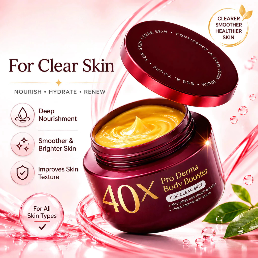 Jennie Moon 40X Pro Derma Plus Body Booster พร้อม QRcode 250g