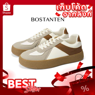 BOSTANTEN รองเท้าผ้าใบ GAT สไตล์เกาหลีวินเทจ ระบายอากาศดีไม่อับชื้น พื้นนุ่ม เดินทั้งวันไม่เมื่อย ใส่สบาย
