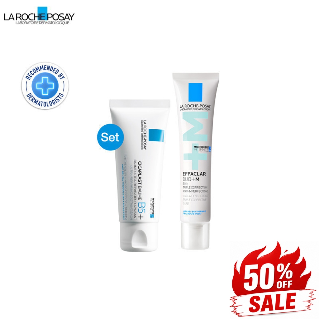 La Roche-Posay Effaclar Duo+M 40ml + Cicaplast B5+ 100ml