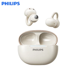 Philips TAQ2320 หูฟังบลูทูธ ระบบกระดูกกะโหลก แบบเปิดหู เหมาะสำหรับวิ่งและออกกำลังกาย พร้อมระบบ AI ลดเสียงรบกวนอัจฉริยะ และบลูทูธ 6.0