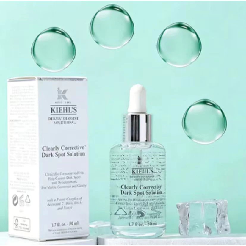 สําหรับน้ํายาแก้ไขจุดด่างดําอย่างชัดเจนของ kiehl ขนาด 50 มล