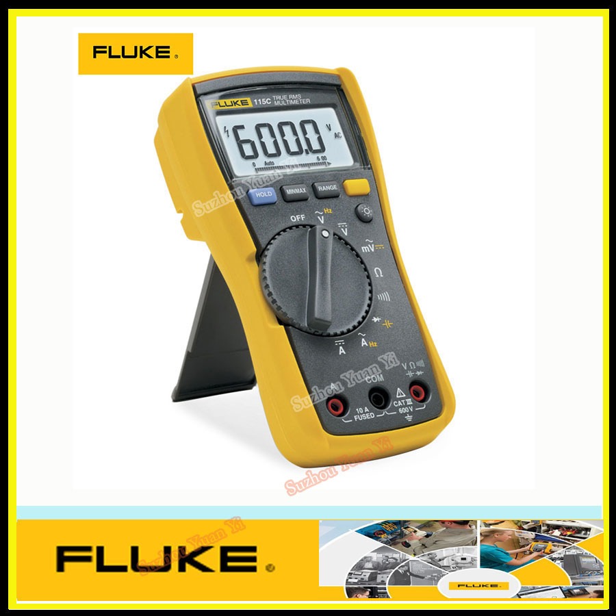 ใหม่ Fluke 115C Field Multimeter Backlight F115C