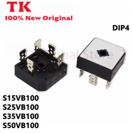 5/ชิ้น 100% ใหม่เดิม S15VB100 S25VB100 S35VB100 S50VB100 Rectifier Bridge Bridge Stack-Square Quad