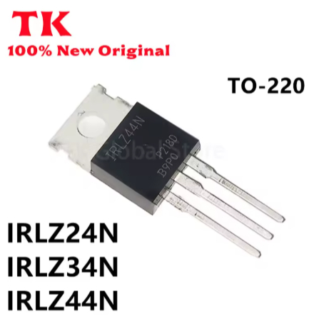10PCS 100% ใหม่ IRLZ24N IRLZ34N IRLZ44N ทรานซิสเตอร์ TO-220 MOSFET คุณภาพ 100% ในสต็อก