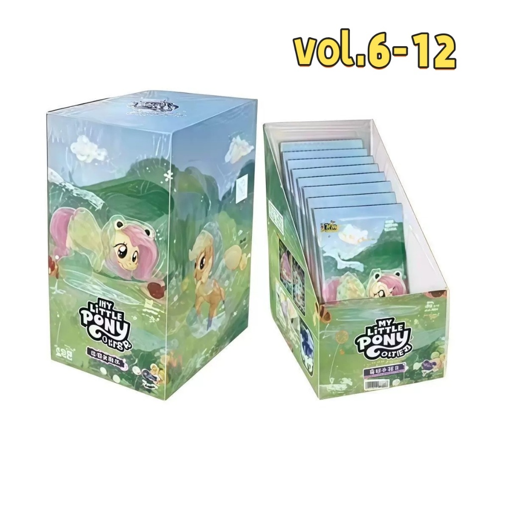 การ์ด Kayou My Little Pony เต็มกล่อง | Lunar Glow Pack S11/S12, Shadow Pack S7/S8, Factory Sealed