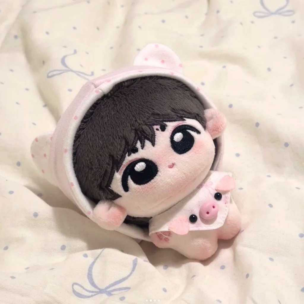 ชุดตุ๊กตาหมูน่ารัก สำหรับตุ๊กตาฝ้าย 10cm 13cm อุปกรณ์แต่งตัวตุ๊กตา