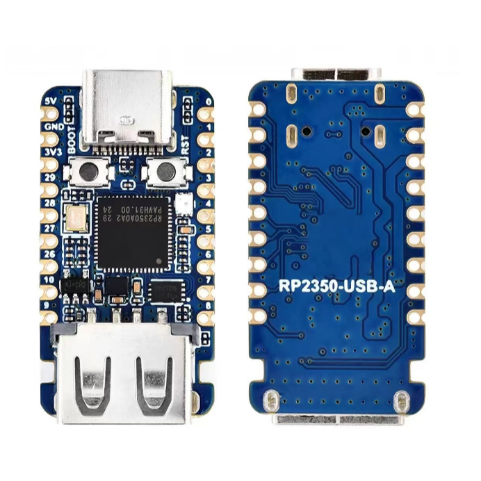 RP2350-USB-A บอร์ดพัฒนาขนาดเล็กตาม RP2350A Type C