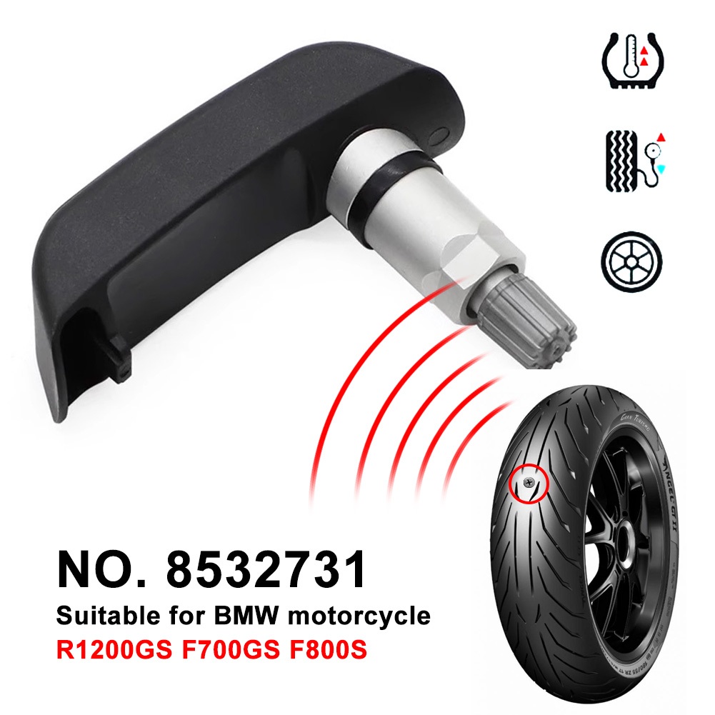 Feelfly เซ็นเซอร์ตรวจสอบความดันยางรถจักรยานยนต์ TPMS ด้านหน้าและด้านหลังสําหรับ BMW K1600GT F700 F80