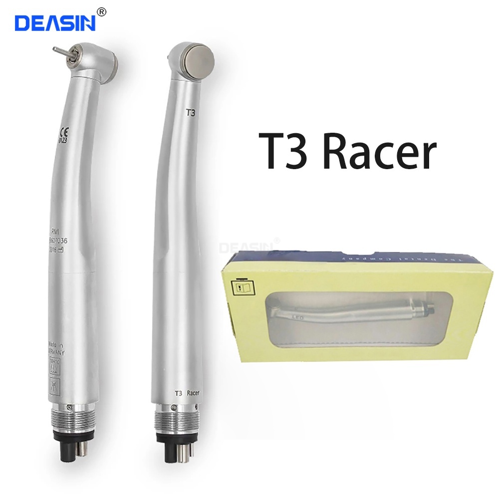 T3 Racer Dental Handpiece ความเร็วสูง Self-powered Air Turbine E-generator Dental Handpiece