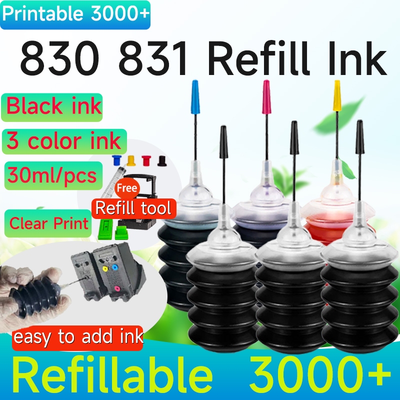 ใช้งานร่วมกับ PG 830 CL 831 ใช้งานร่วมกับตลับหมึกรีฟิลสําหรับ ip1180 ip1880 ip2680 mp145 ip1980 ip25