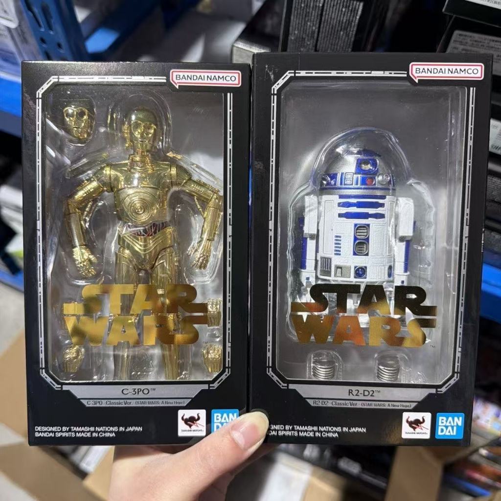 Bandai SHFiguarts C-3PO & R2-D2 Classic Ver. 2-Pack (Star Wars: A New Hope) แอคชั่นฟิกเกอร์