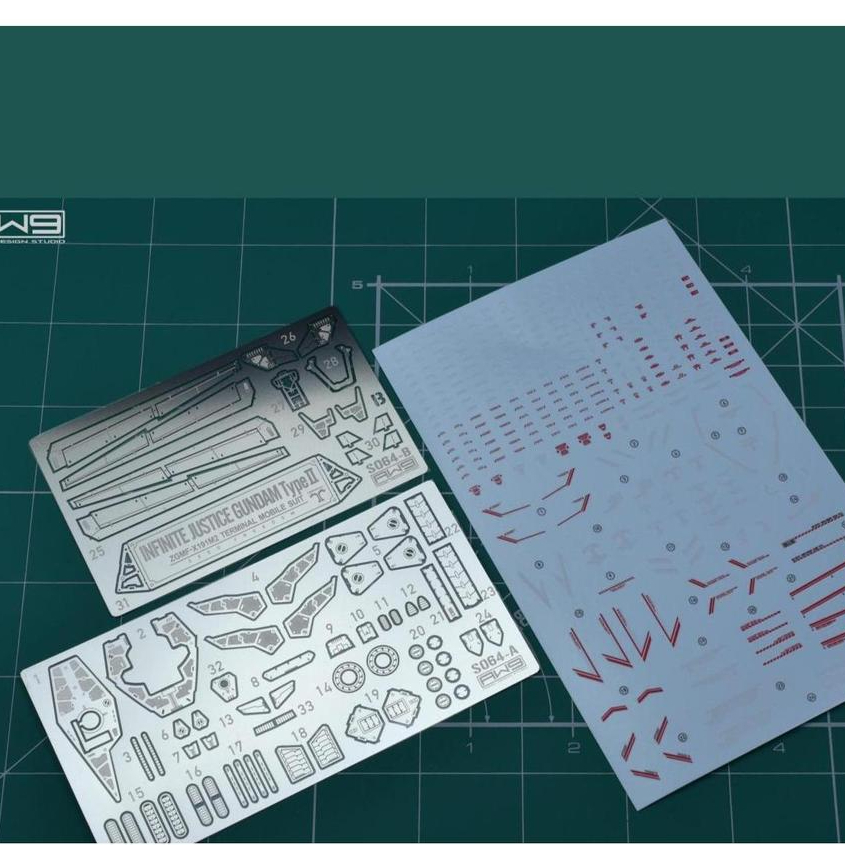 20260803 ชิ้นส่วนสอนอัพเกรด MAD สําหรับ S64 HG 1/144 Infinite justice type 2 ไม่มี KITS