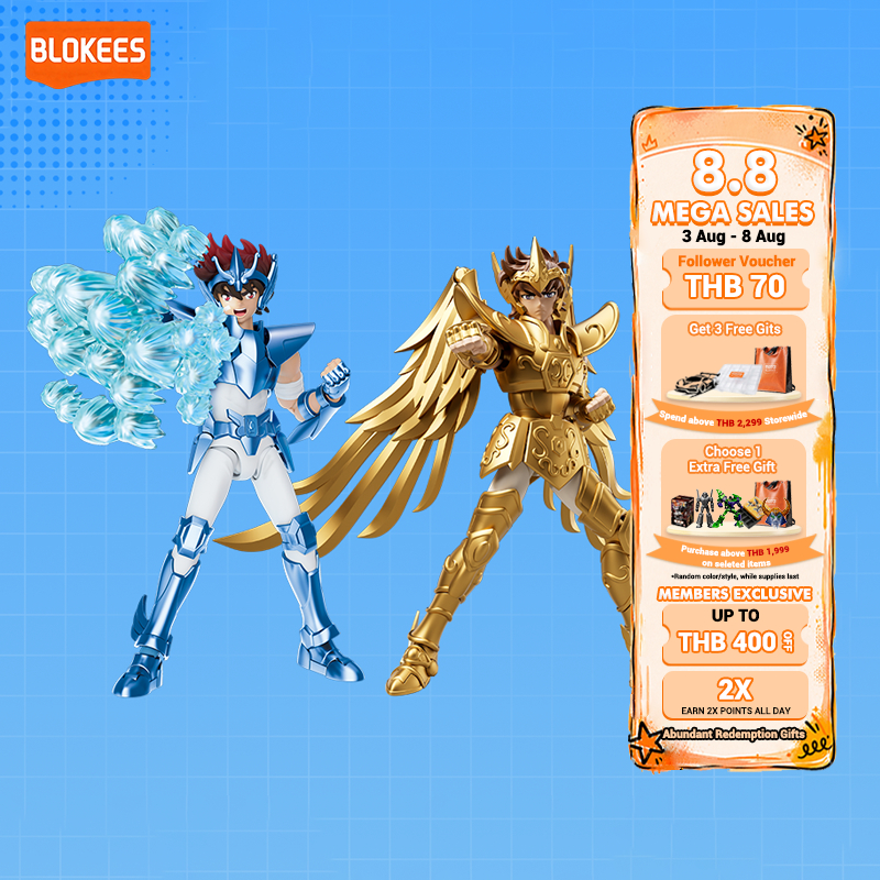 BLOKEES Saint Seiya Champion Class Pegasus Seiya Sagittarius Aiolos CC04-05 Collectible Figure