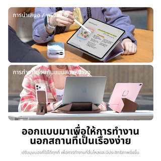 【เซ็ตสินค้าสุดคุ้ม】MOFT Dynamic Folio +Pen Holder สําหรับ for iPad Air 11 M2/M3 & Pro 13 M4/M5 & iPad mini 7 (2025) iPad pro 11 M4/M5