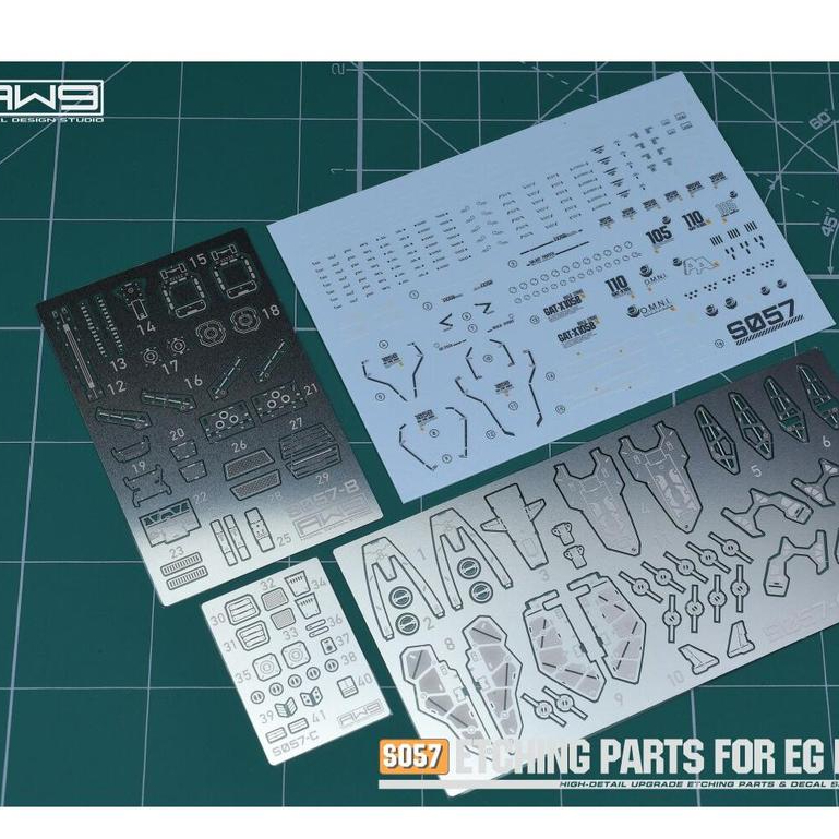 20260803 MAD Upgrade Etching Parts สําหรับ S57 1/144 EG building NO KITS