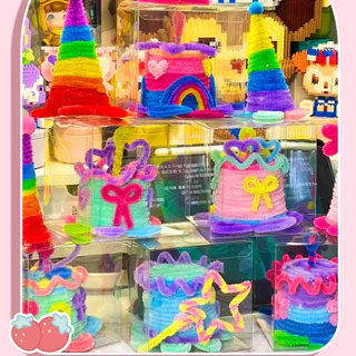ลวดกำมะหยี่รวมสี DIY 8มม จํานวน 100 ชิ้น ชุดสายไฟนุ่มแบบหนา สีสวยดี สร้างงานประดิษฐ์ งานฝีมือ ประดิษฐ์ดอกไม้
