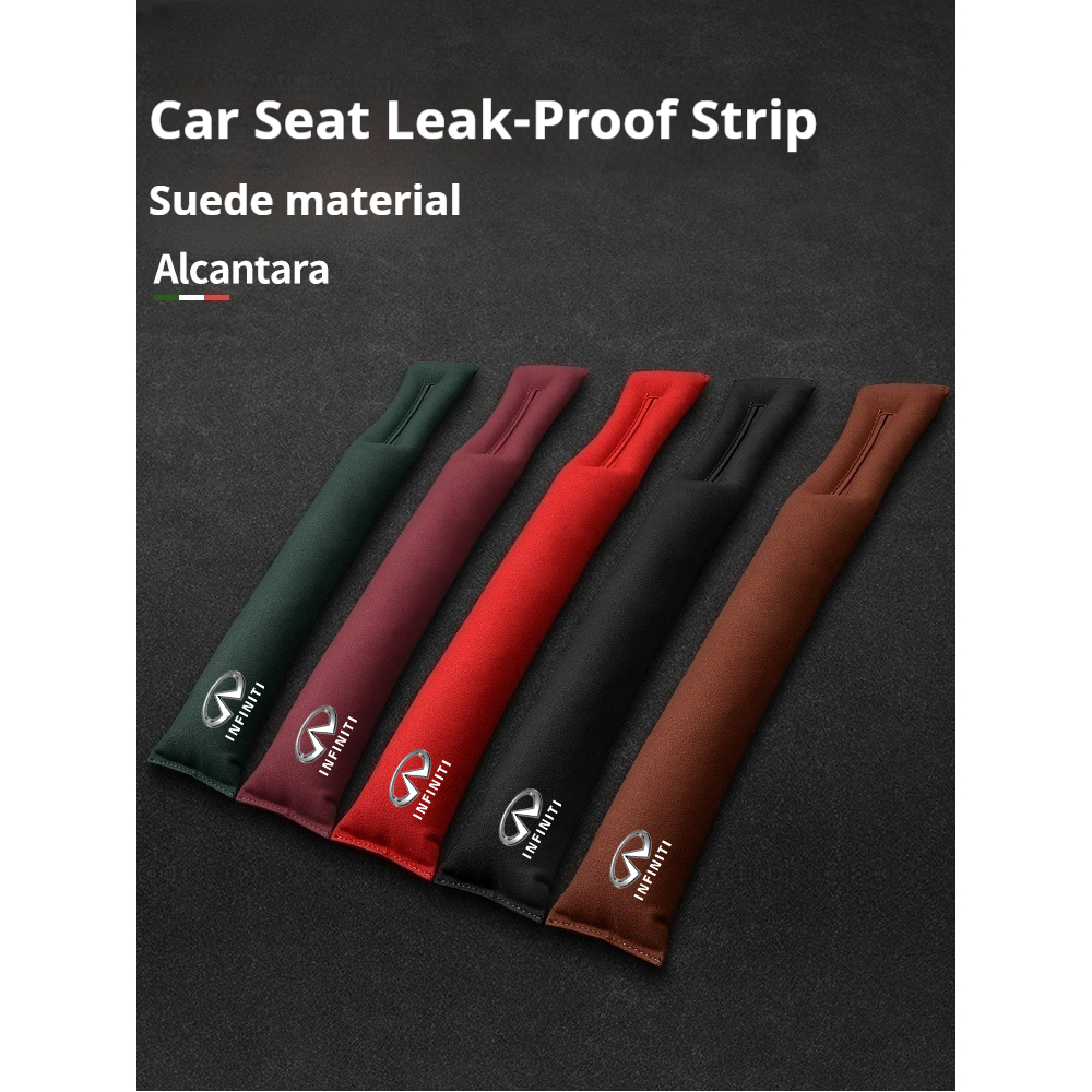 สําหรับ Infiniti Q70L QX50 Q50 QX30 QX60 QX80 Q60 Q30 QX70 Q70 Suede รถที่นั่งรั่ว Proof strip