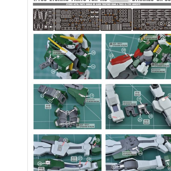 20260805 MAD HIGH-DETAIL Etting fit สําหรับ S09 MG GN-002 DYNAMES