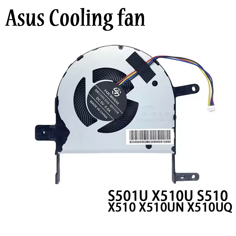 พัดลมระบายความร้อน CPU สําหรับ ASUS S501U X510U S510 X510 X510UN X510UQ X510UR X510UAR S510U S510UA 