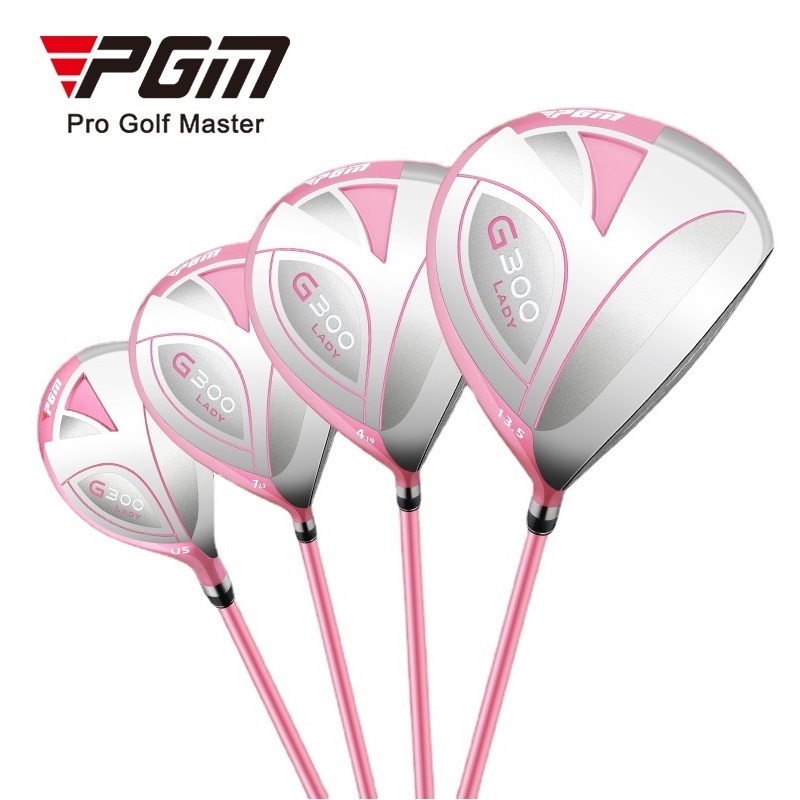 PGM G300 ชุดไม้กอล์ฟ ไม้ไดรเวอร์ ไม้แฟร์เวย์ 3 5 ไม้ไฮบริด ผู้หญิง มือใหม่‑ระดับกลาง GOLF WOOD MG035