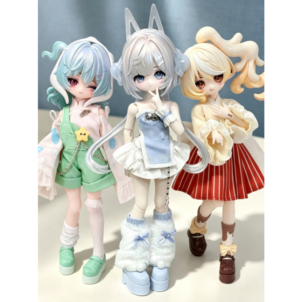 MiTian Lucky Fortune Series BJD Movable ตุ๊กตากล่องตาบอด 22 ซม.ตุ๊กตา Action Figurines เครื่องประดับของเล่นอินเทรนด์คริสต์มาสประณีตของขวัญ