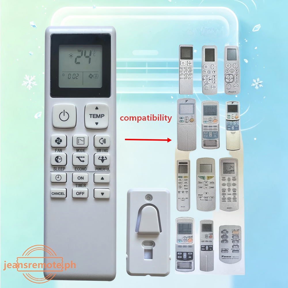 สําหรับรีโมทคอนโทรลเครื่องปรับอากาศ DAIKIN (เครื่องปรับอากาศแยกที่ใช้งานได้) Universal Daikin ทุกรุ่