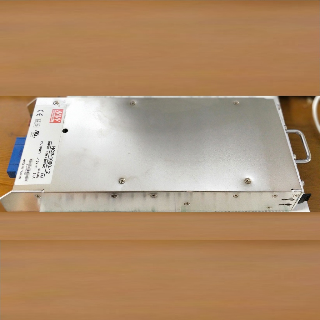 MEAN WELL Switching Power Supply RCP-1000-12V24V48V1000W/C Front-Panel Power System Rack-Type