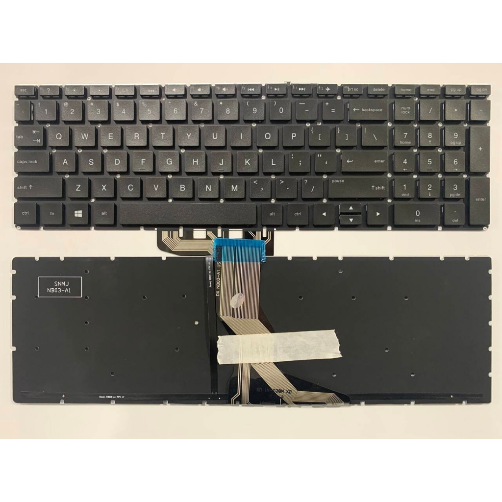 แป้นพิมพ์แล็ปท็อปสําหรับ HP 15S-EQ 15S-ER 15S-FQ 15S-DY 15S-FR TPN-Q222 Q230 15-bw0xx 15S-FQ 15-CC 1