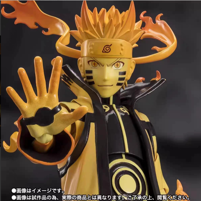 Bandai Tamashii Limited SHF Naruto Uzumaki Naruto Kurama Mode Sage Mode