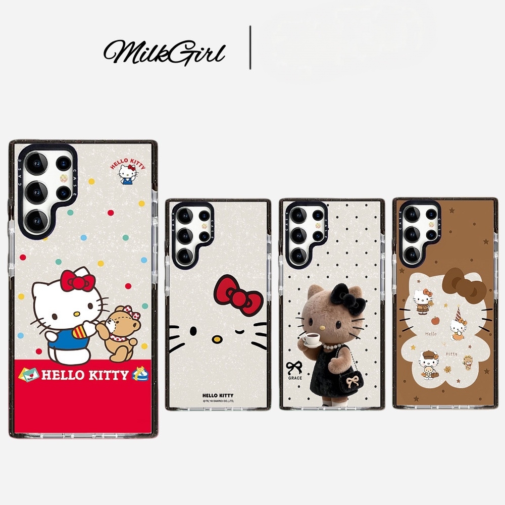 Gitter การ์ตูนเคสโทรศัพท์สําหรับ Samsung Galaxy S26 25 24 23 22 UItra S25 24 Plus กันกระแทกป้องกันปลอก