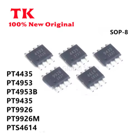 20 ชิ้น PT4953 PT4953B PT4435 PT9435 PT9926 PT9926M PTS4614 SOP-8 IC คุณภาพ 100% ในสต็อก