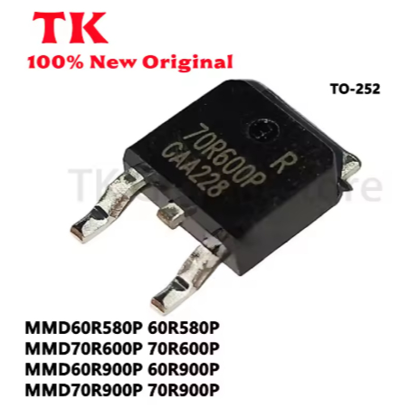 5PCS ใหม่ Original MMD70R900P 70R900P MMD70R600P 70R600P MMD60R900P 60R900P MMD60R580P Field effect 