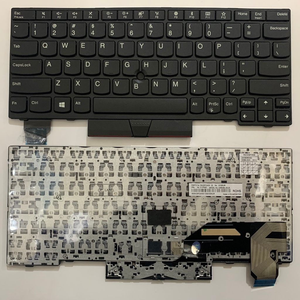 US สําหรับ Lenovo Thinkpad X280 A285 X395 X390 L13 20SC 20SD 20KF 20KE 20Q0 20Q1 20MW 20MX แป้นพิมพ์