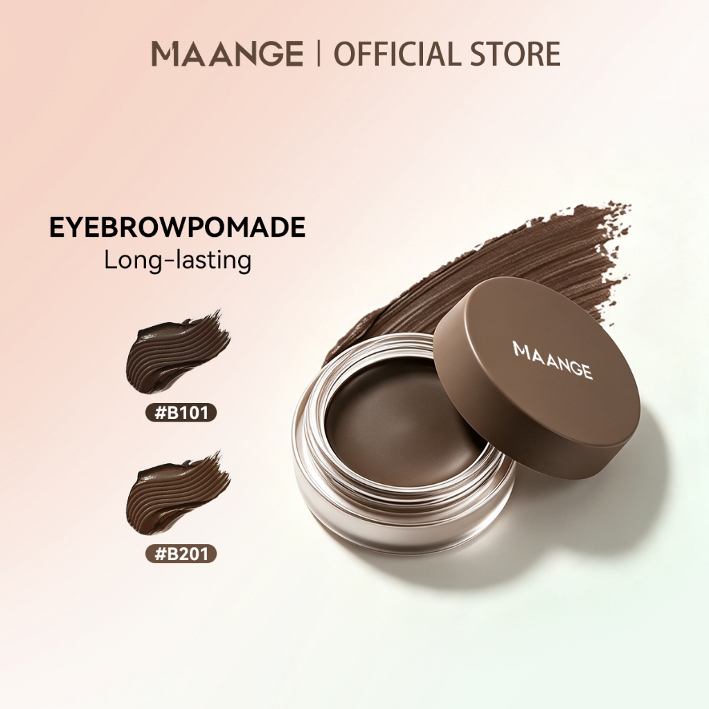MAANGE แบบกระปุก เจลเขียนคิ้ว - กันเลอะ กันน้ำ ติดทนนาน 24 ชั่วโมง ให้ลุคธรรมชาติ E05