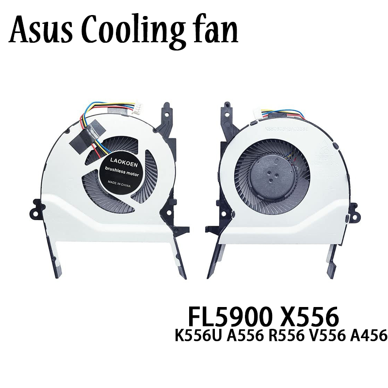 เปลี่ยนพัดลมระบายความร้อน CPU แล็ปท็อปสําหรับ ASUS FL5900U FL5900 FL5900L X556UB X556 Series EF75070