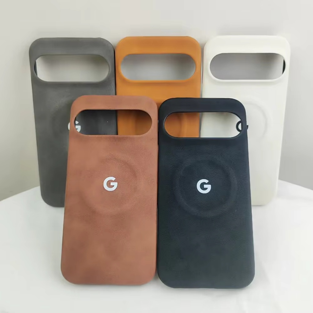 หรูหราหนังแกะหนังแม่เหล็กสําหรับ Google Pixel 10 9 Pro XL 8A 7A 7Pro 8pro กันกระแทก Anti Fall Matte Hard Solid Cover