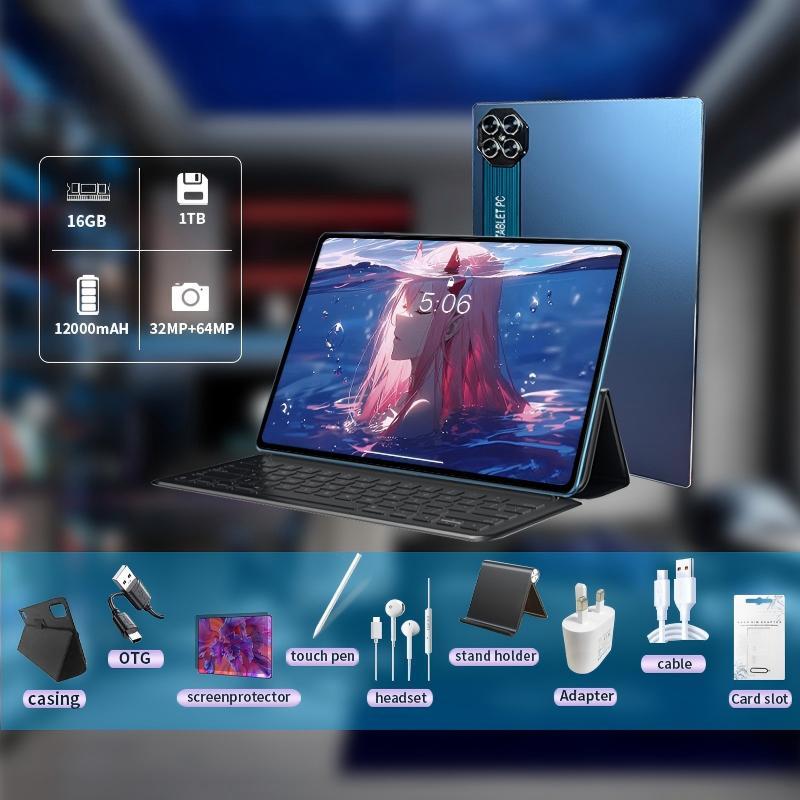 [ของขวัญฟรี 9 รายการ] Songseng Galaxy Tab สไตล์ใหม่ M10 pro แท็บเล็ตพีซี Android รองรับหลักสูตรออนไล