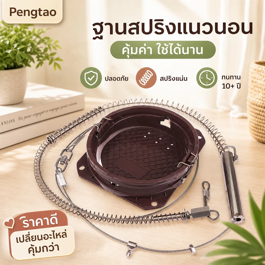 [12h⚡] กับดักสปริงโลหะสำหรับเมาส์หมีหมาป่า [คลังสินค้าพร้อม]