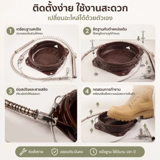 [12h⚡] กับดักสปริงโลหะสำหรับเมาส์หมีหมาป่า [คลังสินค้าพร้อม]