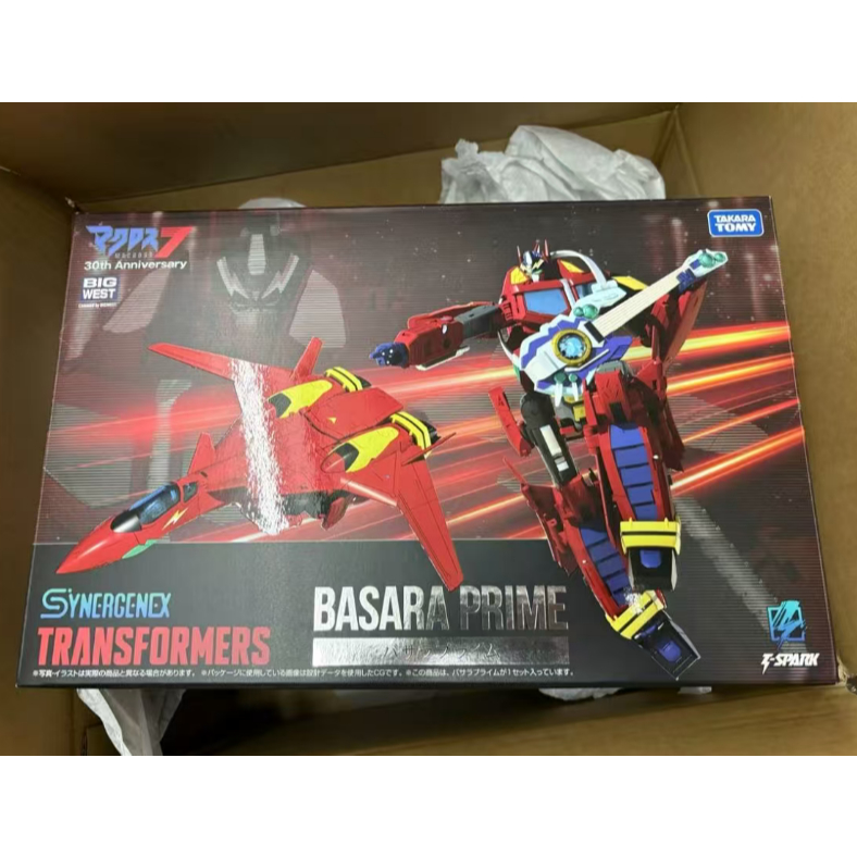 Takara Tomy Synergenex Series Transformers x Macross 7 Basara Prime Action Figure