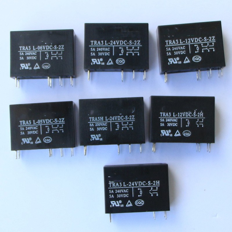 รีเลย์ TRA3 L-12VDC 24VDC-S-2Z 8 Pins 5A